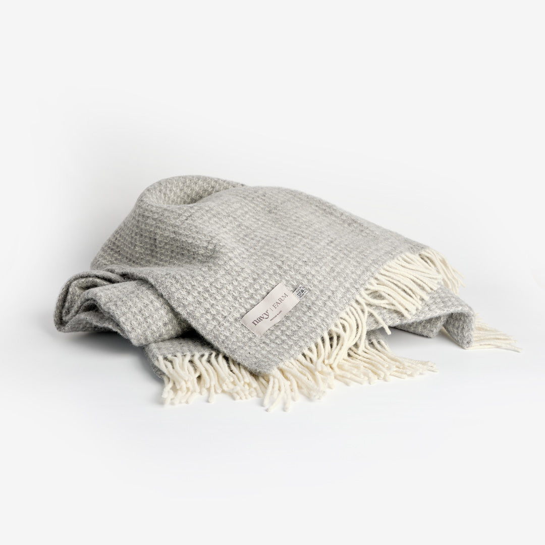 Wool Blanket - Pigeon Navy | Farm