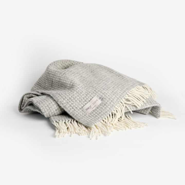 Wool Blanket - Pigeon Navy | Farm