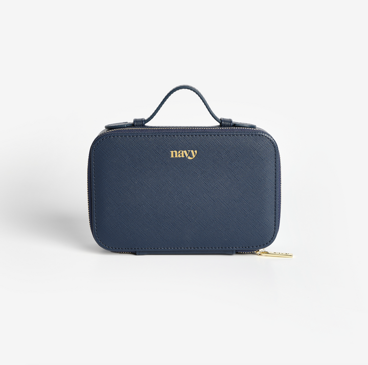 Navy Storage Zip Case